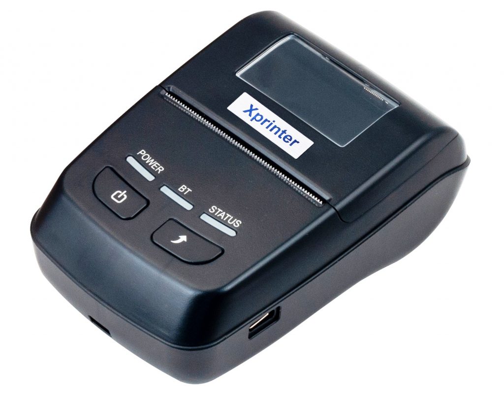 SEIBEN XP P501 58mm Portable Rechargeable Thermal Printer. Bluetooth