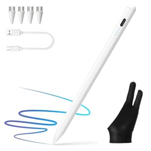 Seiben Universal Stylus Pen Compatible with iOS & Android Enabled Devices, High Precision & Sensitivity, Rechargeable Stylus for iPad/iPad Pro/Air/iPhone